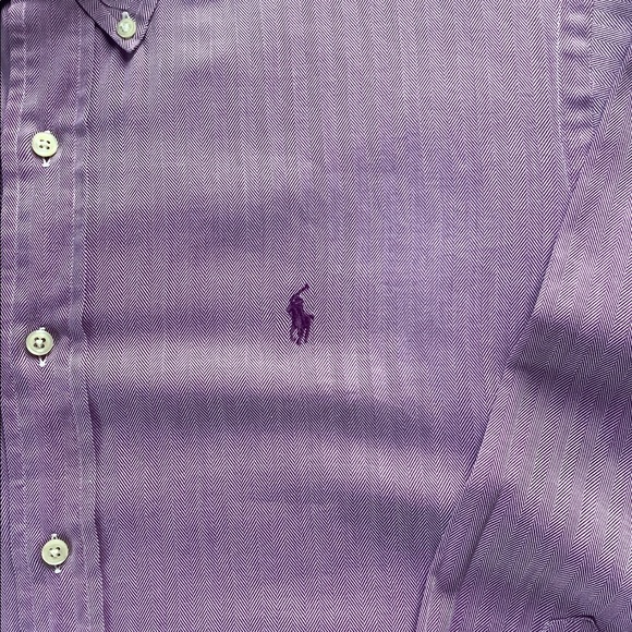 *SOLD* Ralph Lauren Yarmouth 100% Cotton. Long Sleeve Shirt - Picture 2 of 6